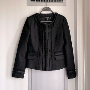 DELLA SPIGA Black Tweed Jacket